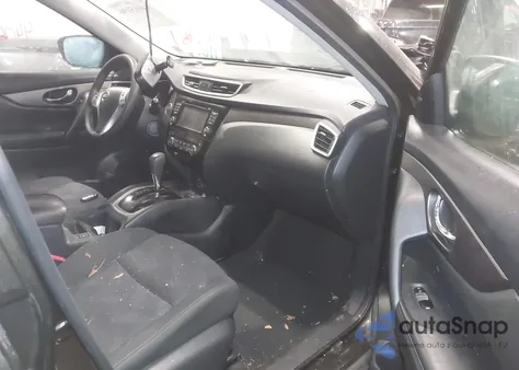 2016 Nissan Rogue Sv из США, поврежденный, VIN KNMAT2MV5GP662980